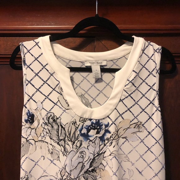 WHBM Sleeveless Floral Dress - Picture 7 of 7